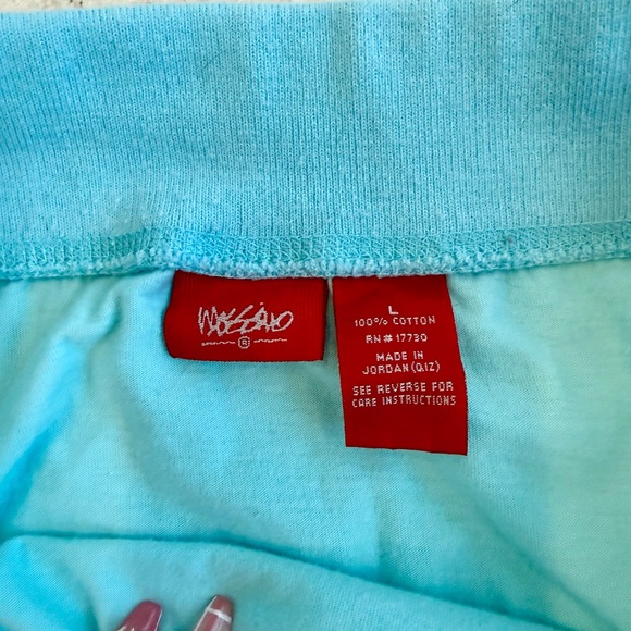 Mossimo Supply Co. Aqua Blue Ruffle Mini Skirt - Picture 4 of 5